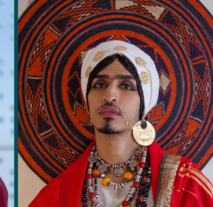 Helia og Ahmed Umar-portrett