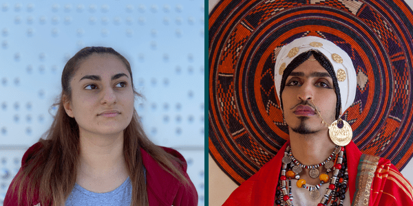 Helia og Ahmed Umar-portrett