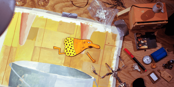 Cut-out fra filmen "Jule-Nilssen”