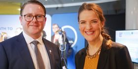 Alfons Röblom og Solveig Korum - portrett