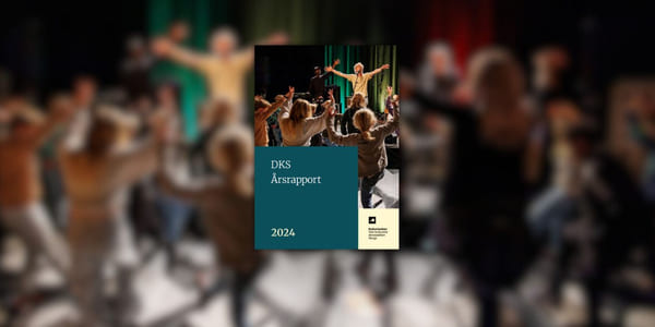 Omslag på DKS årsrapport 2024.