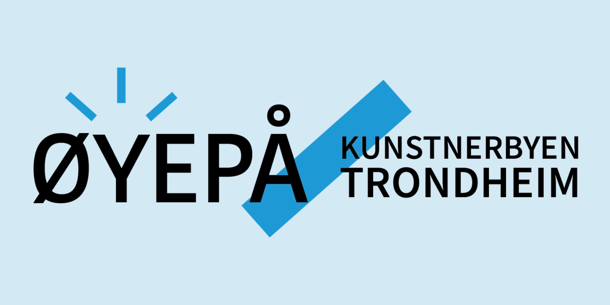 Logo - Øyepå kunstbyen Trondheim 2026