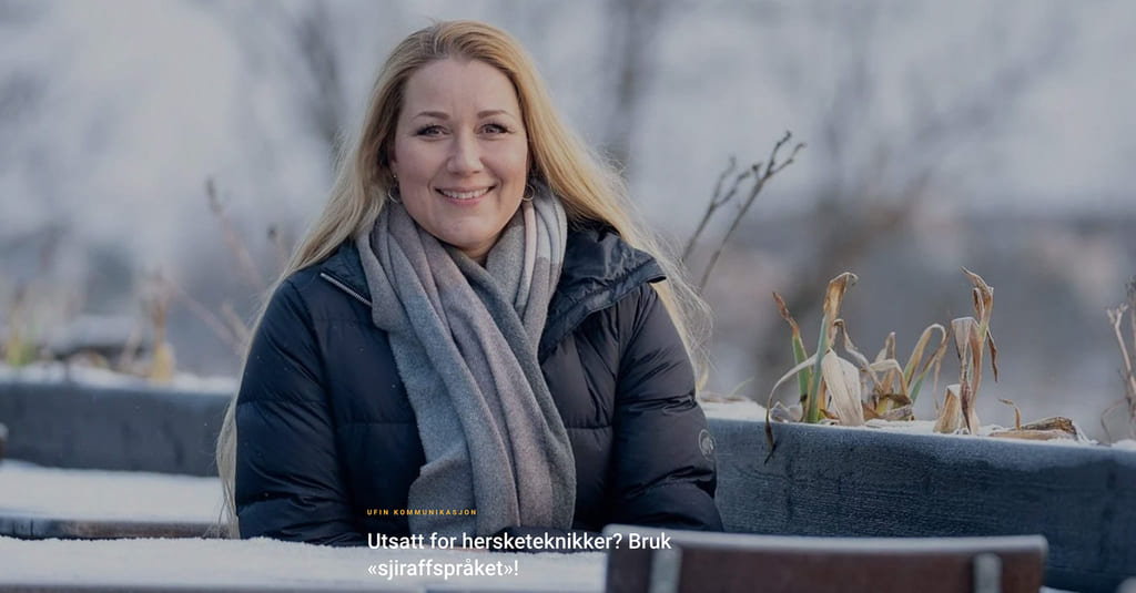 Vibeke Holtskog i Lederne.