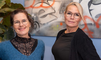 Kristine Lavik-Askim og Maichen Jensen.