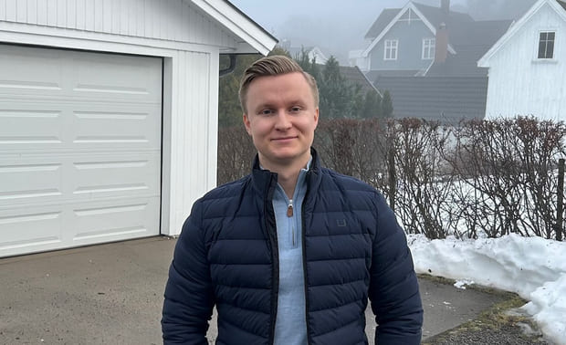 Banksjef Nordea Marius Elisassen