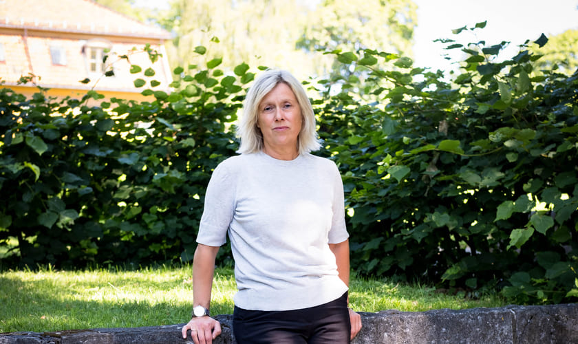 Helle Christin Nyhuus, leder i Lektorlaget. Bilde.
