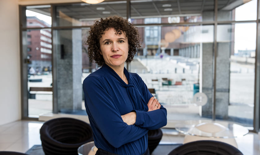 Tonje Leborg, leder i Akademikerne kommune. Bilde.