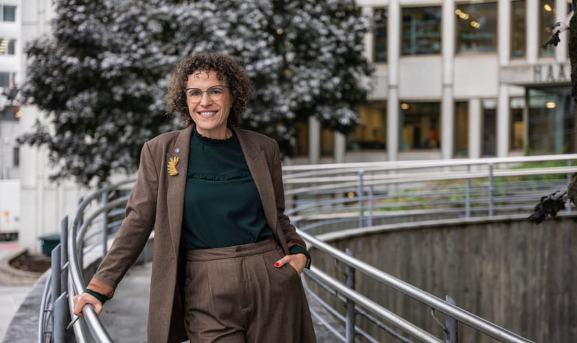 Leder i Akademikerne kommune Tonje Leborg. Bilde.