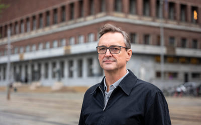 Julius Okkenhaug, forhandlingsleder Akademikerne i Oslo. Bilde.