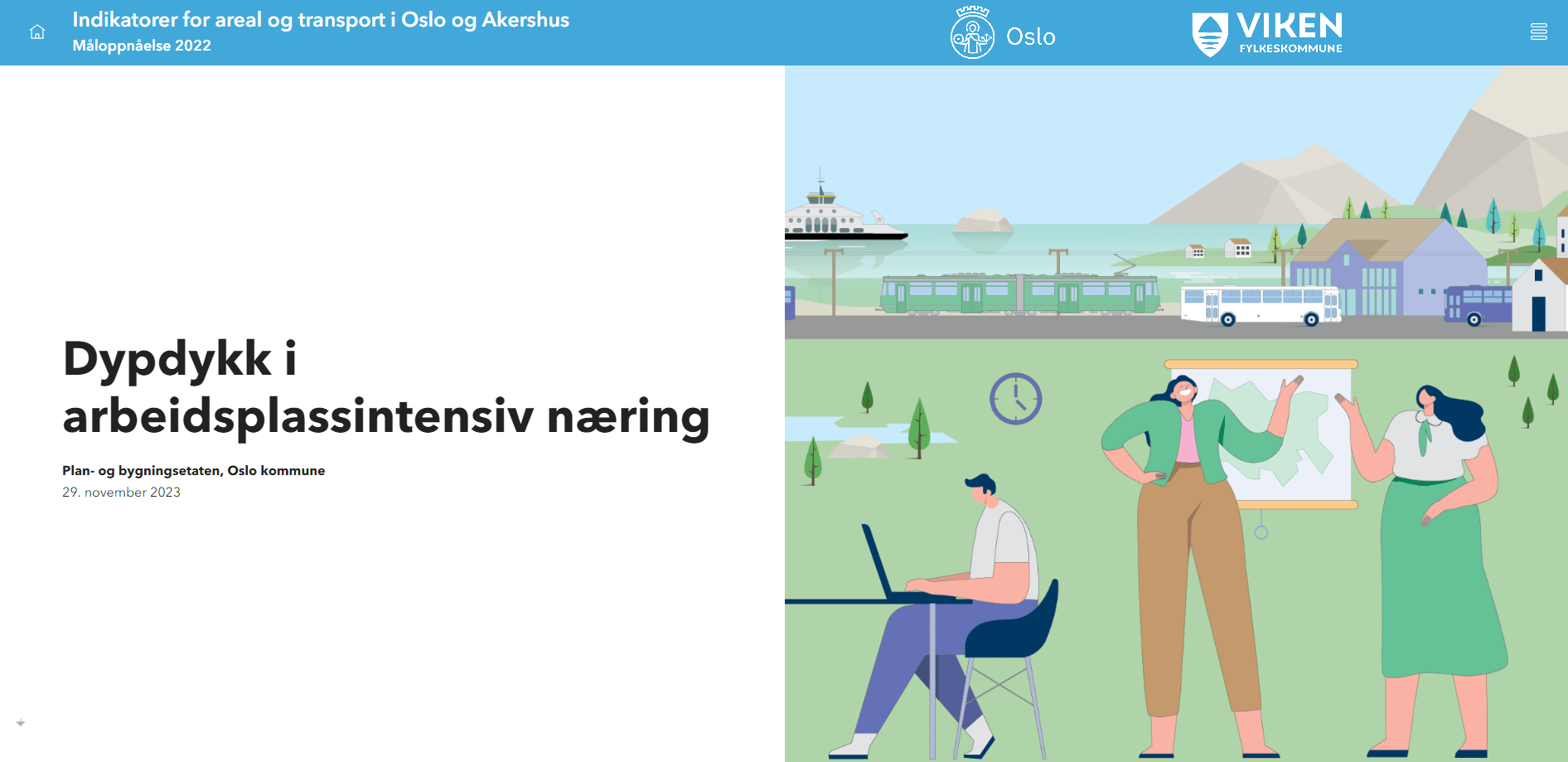 Måloppnåelse For 2022 Av Regional Plan For Areal Og Transport Er Publisert Plansamarbeidet Måloppnåelse For 2022 Av Regional Plan For Areal Og Transport Er Publisert Plansamarbeidet