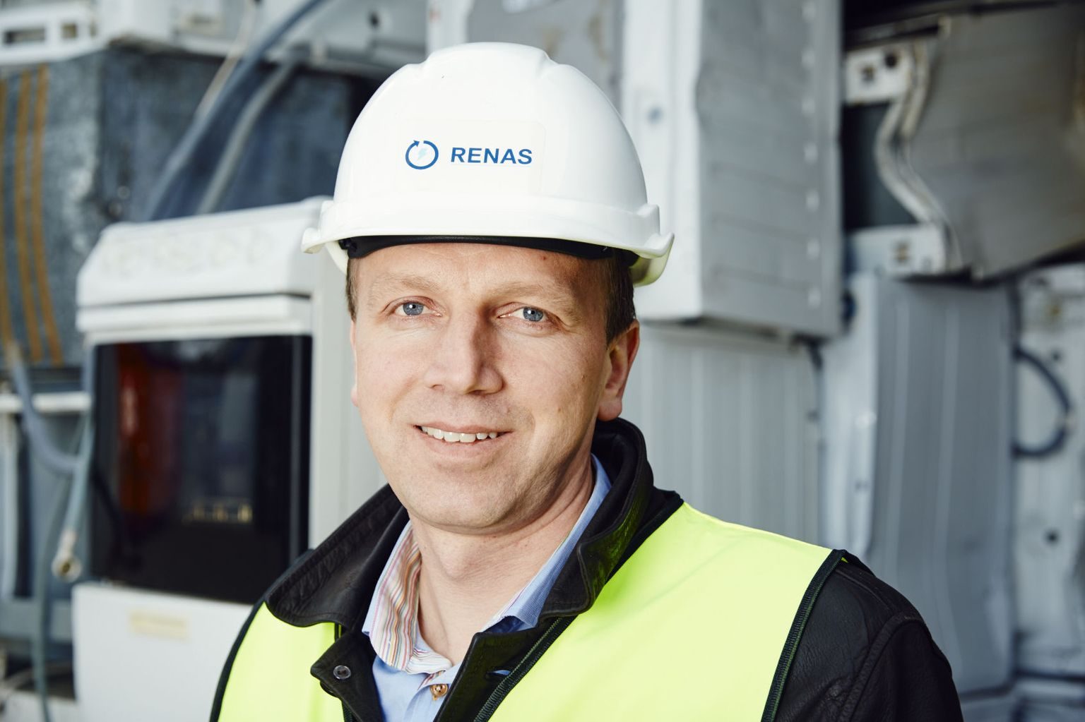 Renars Reksna RENAS samler inn for mye elektronisk og elektrisk avfall - RENAS