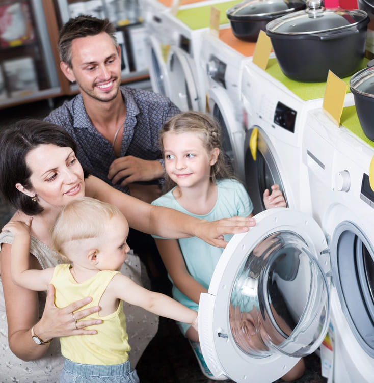 vaskemaskin-familie