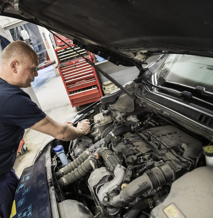 Sjekkliste bruktbil motor