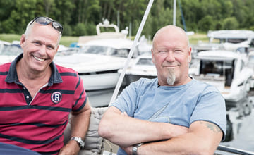 Per Johansen og Jon Bjørndal