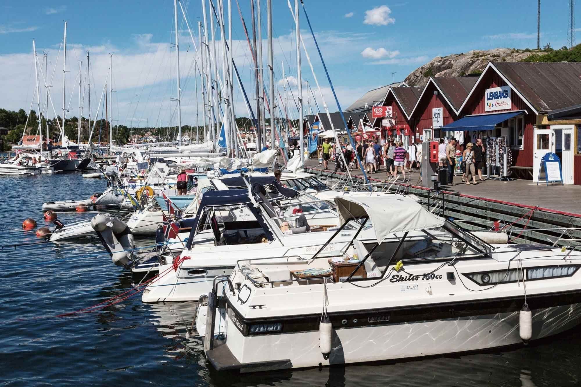 En båtferie til Idylliske Grebbestad er en fin måte å utforske svenskekysten på.