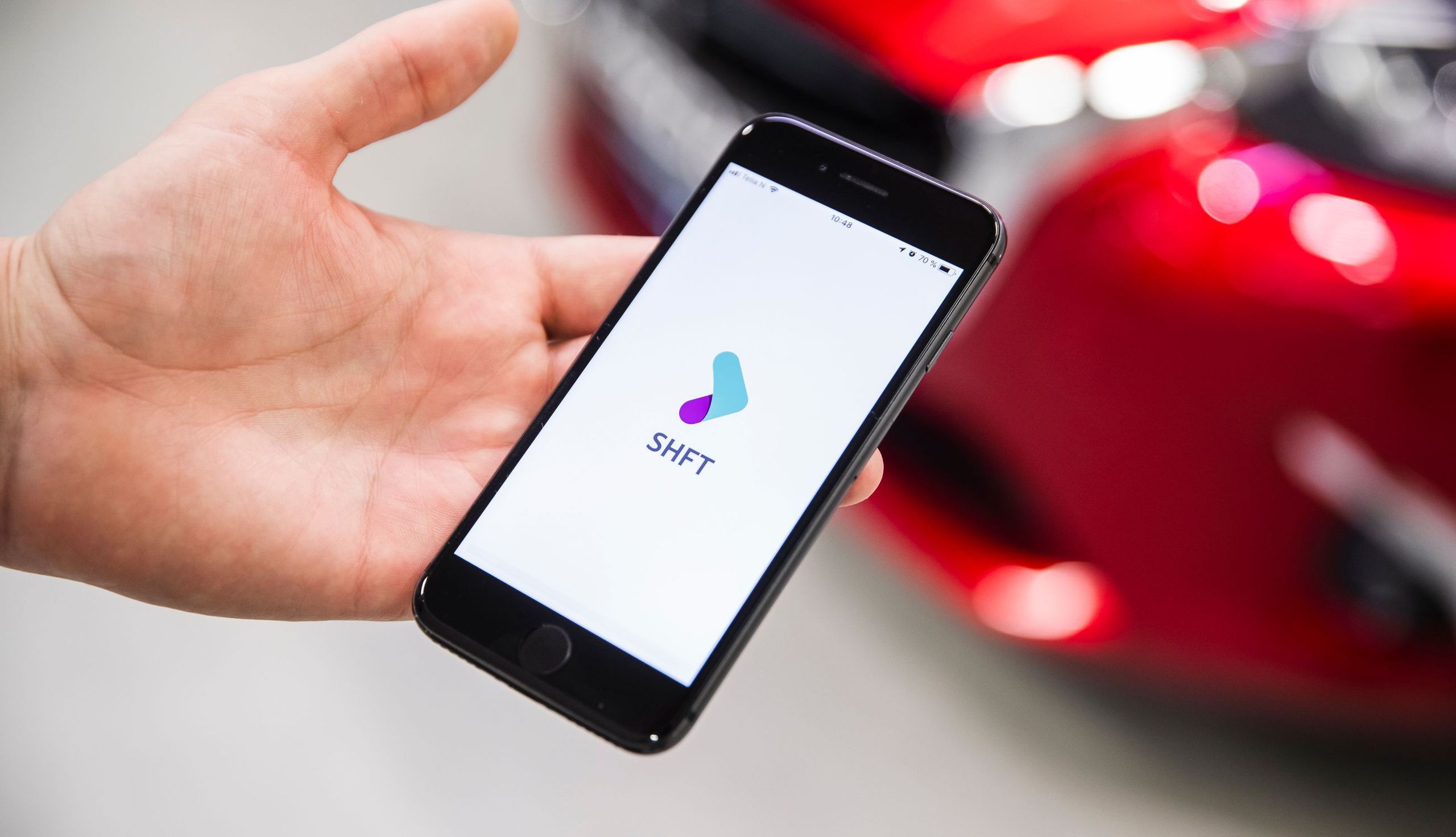 Appen for bilabonnements-tjenesten Shft