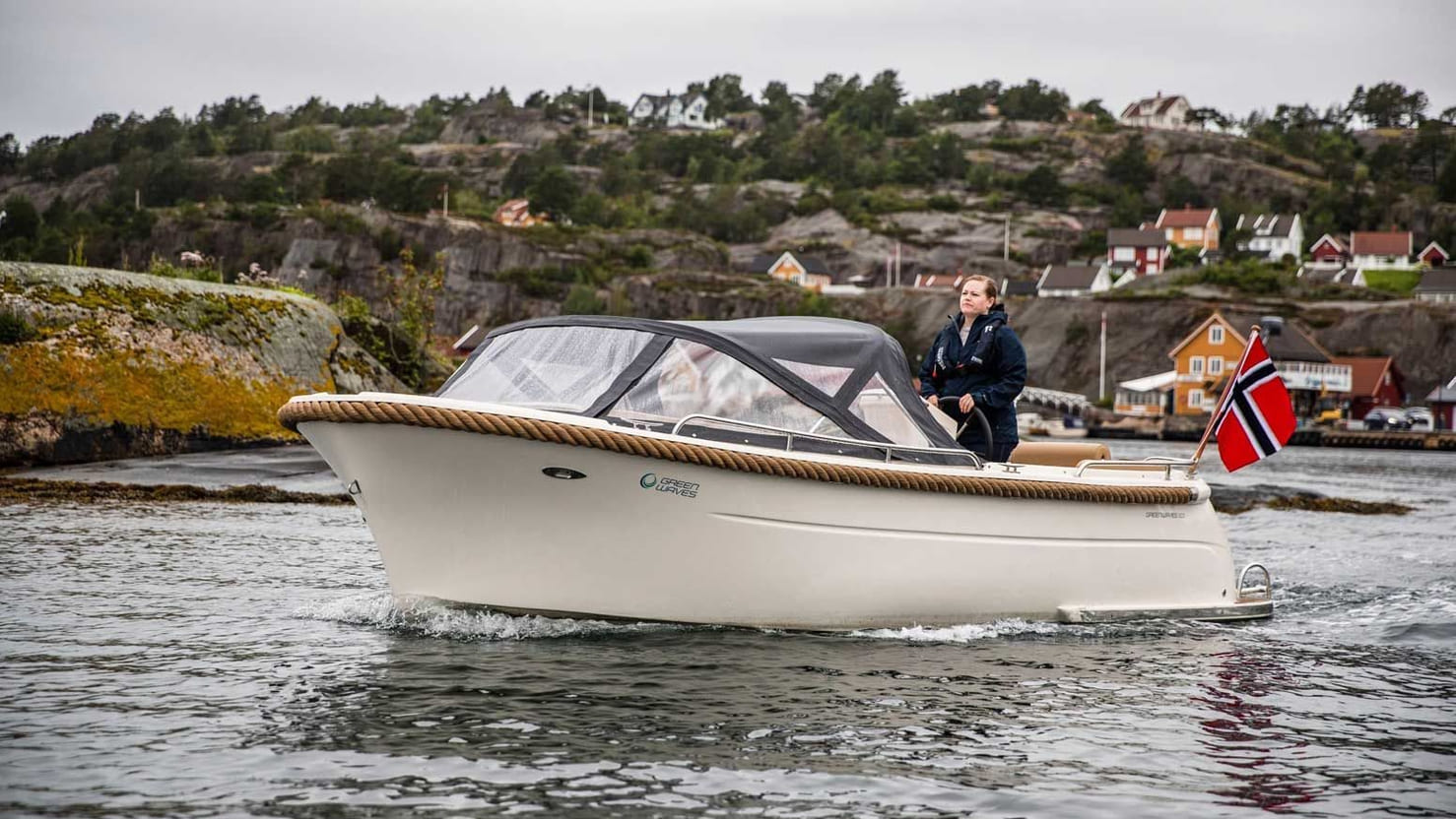 Green Waves har lansert sin første egenproduserte elbåt – Green Waves 601