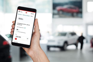Billån på mobiltelefon
