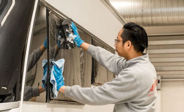 Hvordan vaske campingvogn