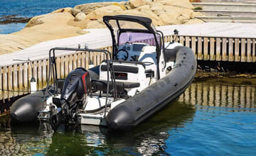 Rib er først og fremst veldig sporty båter, både når det gjelder bruk og utseende.