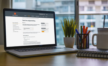 Send inn salgsmelding på nett